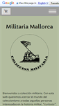 Mobile Screenshot of coleccionmilitaria.com